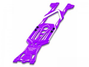 3RACING SAK-D6826 ALUMINUM UPPER DEC 259 FOR 1/10 SAKURA AUPER D6 SPORT DRIFT CAR - SAK-D6826/PU