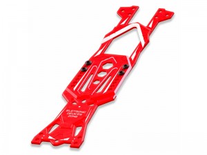 3RACING SAK-D6826 ALUMINUM UPPER DEC 259 FOR 1/10 SAKURA AUPER D6 SPORT DRIFT CAR - SAK-D6826/RE