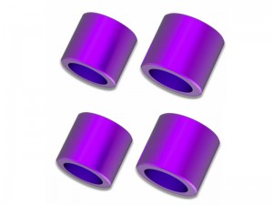 3RACING SAK-D6825D M5 x 7 x 6.2 ALUMINUM SPACER FOR 1/10 SAKURA AUPER D6 SPORT DRIFT CAR - SAK-D6825D/PU