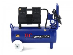 METAL REALISTIC SIMULATION DECORATION AIR COMPRESSOR FOR 1/7 1/8 1/10 RC TRAXXAS TRX-4 AXIAL SCX-10 CRAWLER - RS-AC01/BU