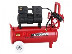 METAL REALISTIC SIMULATION DECORATION AIR COMPRESSOR FOR 1/7 1/8 1/10 RC TRAXXAS TRX-4 AXIAL SCX-10  ... - RS-AC01/RE
