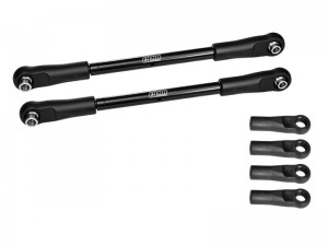 GPM MAKX057S/V2  STEEL ADJUSTABLE REAR UPPER TOE LINKS 157-162mm ARA330583 ARA330567 For ARRMA 1/5 K ... - MAKX057S/V2