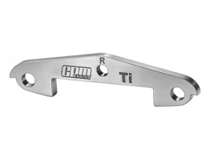 GPM MAKM008F TITANIUM FRONT / REAR HINGE PIN BRACE ARA-3282 For ARRMA 1/16 MINI KRATON 3S MONSTER ARA2508 - MAKM009R-OC