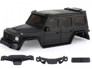 ABS PLASTIC PICKUP BODY FOR 1/30 AXIAL RACING SCX-30 MINI CRAWLER AXI-2260 AXI-2048 AXI-2261 - RS-BDYSCX30/BK