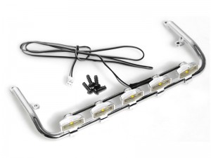 PLASTIC LED TOP ROOF SPOTLIGHT FOR TAMIYA 1/14 TRACTOR TRUCK SCANIA 770S MERCEDES-BENZ ACTROS  3363 56348  56371 - TRA028/WI