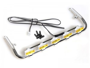 PLASTIC LED TOP ROOF SPOTLIGHT FOR TAMIYA 1/14 TRACTOR TRUCK SCANIA 770S MERCEDES-BENZ ACTROS  3363 56348  56371 - TRA028/YE