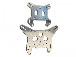 TITANIUM TC4 FRONT & REAR SHOCK TOWER SET LOS-3689 LOS-3699 FOR 1/5 LOSI 5IVE-TE 3.0 DESERT TRUCK LOS05022 - RS-LOS368999/TC4