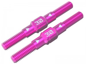 3RACING SAK-Z132B ALUMINUM TURNBUCKLE 30mm FOR 1/10 ZERO CERO TOURING CAR - SAK-Z132B
