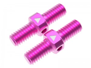 3RACING SAK-Z132D ALUMINUM TURNBUCKLE M4 X 18mm FOR 1/10 ZERO CERO TOURING CAR - SAK-Z132D