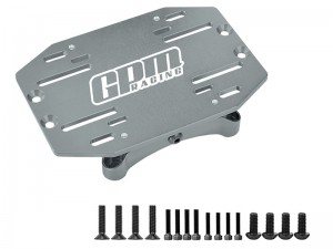GPM 5T3/051 7075 ALLOY ESC TRAY W. MOUNT PLATE LOS-3698 For LOSI 1/5 5IVE-TE 3.0 LOS05022 - 5T3/051-GS