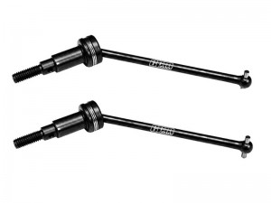 GPM MAKM071F/RS-BK STEEL FRONT / REAR CVD DRIVE SHAFTS - 71mm ARA-2668 For ARRMA 1/16 MINI KRATON 3S ... - MAKM071F/RS-BK