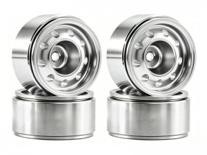 ALLOY 0.7 INCH 21 X 11mm WHEEL FOR 1/30 AXIAL RACING SCX-30 RC MINI  CRAWLER CHEVROLET K10 FORD BRONCO JEEP WRANGLER JLU AXI-2260 AXI-2048 AXI-2261 - RS-WH2111/SI