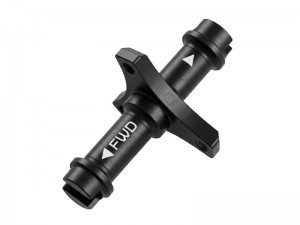 3RACING SAK-ZF101 ALUMINUM FRONT SPOOL For Zero Cero FWD 1/10 RC TOURING CAR - SAK-ZF101