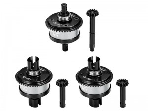 GPM LMT1343S/3 7075 ALLOY FRONT REAR AND CENTER DIFF SET M1.0 13T / 43T For LOSI 1/8 LMT 1.0 / 2.0 MONSTER LOS04022 - LMT1343S/3-S