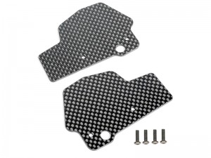 CARBON FIBER DUST MUD GUARD ARA330790 FOR RC 1/8 ARRMA MOJAVE 4S BLX ARA4404T1 - RS-ARA330790/BK
