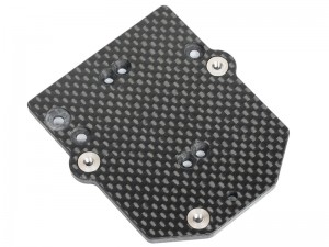CARBON FIBER SPEKTRUM 150A HOBBYWING MAX 10 ESC PLATE 3mm AR320400 FOR 1/8 ARRMA MOJAVE 4S ARA4404T1 - RS-AR320400A/BK