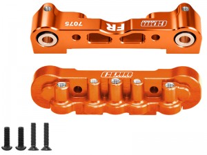 GPM MKV6008AB ALLOY 7075 FRONT BUMPER MOUNT & LOWER SUSPENSION MOUNT ARAC9052 ARA320808 For ARRM ... - MKV6008AB-OR