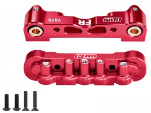 GPM MKV6008AB ALLOY 7075 FRONT BUMPER MOUNT & LOWER SUSPENSION MOUNT ARAC9052 ARA320808 For ARRMA 1/8 KRATON NOTORIOUS Outcast 6S TALION 6S V6 EXB - MKV6008AB-R