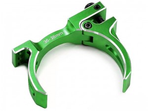 ALUMINUM 30mm 40mm 3650 3660 COOLING FAN 540 550 MOTOR MOUNT 36 - 38mm FOR 1/10 RC CAR - RS-FANM3638/GR