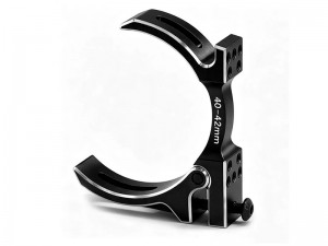ALUMINUM 30mm 40mm COOLING FAN 4268 4274 4068 4076 4082 MOTOR MOUNT 40 - 42mm FOR 1/10 RC CAR - RS-FANM4042/BK