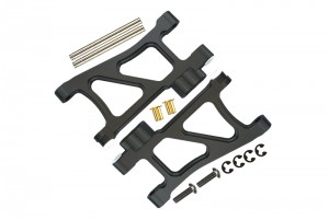 GPM TT2B055 ALLOY FRONT LOWER ARM TAMIYA TT-02B Buggy - TT2B055-BK