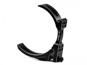 ALUMINUM 30mm 40mm COOLING FAN   56113 56118 5687 MOTOR MOUNT 56 - 58mm FOR 1/5 ARRMA KRATON OUTCAST X-MAXX 1/6 XRT RC CAR - RS-FANM5658/BK