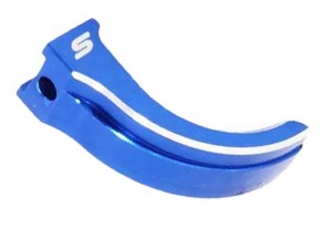 ALUMINUM TRANSMITTER THROTTLE BRAKE TRIGGER EXTENSION CLASP FOR FUTABA 4PX 4PXR 7PX - BLUE - RS-4PX/BU