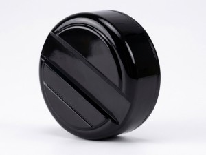 REALISTIC 2INCH PLASTIC REAR SPARE TIRE COVER FOR 1/10 RC AXIAL RR10 SCX-10 TRAXXAS TRX-4 CRAWLER - RS-CA17/BK