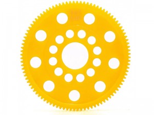 NYLON 66% FIBERGLASS 34% HARD SPUR GEAR 64P 96T 100T 110T FOR 1/10 3RACING YOKOMO MST RC ONRAOD CAR - RS-SG64P96T