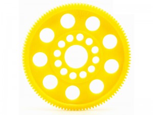 NYLON 66% FIBERGLASS 34% HARD SPUR GEAR 64P 96T 100T 110T FOR 1/10 3RACING YOKOMO MST RC ONRAOD CAR - RS-SG64P110T