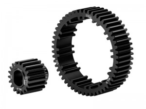 20CrMnTi STEEL CENTER DIFF GEAR SET M1 53T / 19T ARA310919 ARA310921 FOR RC ARRMA 1/5 KRATON  / OUTCAST MONSTER 8S EXB - MAKX1953TS