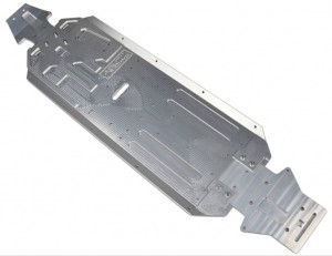 ALUMINUM 7075 MAIN CHASSIS 6.8mm LOS-3721 FOR RC 1/5 LOSI 5IVE-TE 3.0 DESERT TRUCK LOS05022 - RS-LOS3721/SI