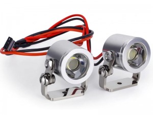 3W LED ULTRA BRIGHT HEADLIGHT SET FOR 1/10 TRAXXAS TRX-4 AXIAL SCX-10 TAMIYA BIGFOOT MONSTER - RS-CA18LED/SI