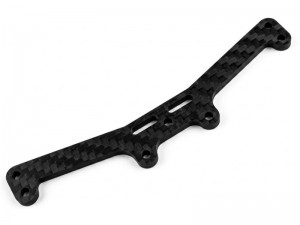 CARBON FIBER REAR BODY PLATE COMPATIBLE FOR SAK-C153A CERO ULTRA VER 2.0 FWD 2.0 TOURING CAR - RS-SAKC153A/BK
