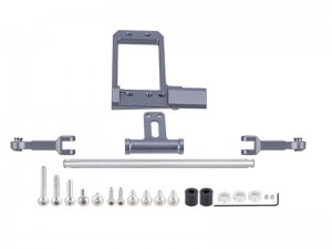 ALUMINUM HYDRAULIC STEERING LINK W. AXLE SERVO MOUNT VPS08504 FOR 1/10 VANQUISH VS4-10 RC CRAWLER - RS-VPS08504A/GS