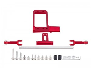 ALUMINUM HYDRAULIC STEERING LINK W. AXLE SERVO MOUNT VPS08504 FOR 1/10 VANQUISH VS4-10 RC CRAWLER - RS-VPS08504A/RE