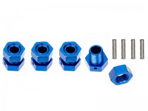 ALUMINUM 17mm WHEEL HEX EXTENDED AR310484 FOR ARRMA 1/7 FIRETEAM 1/8 KRATON OUTCAST  BIG ROCK TALION 6S BLX - RS-AR310484/BU