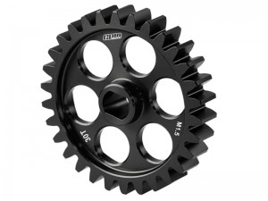 GPM MAKX029TS 20CrMnTi STEEL SPUR GEAR M1.5 29T / 30T FOR ARRMA 1/5 KRATON OUTCAST 8S EXB MONSTER - 30T - MAKX030TS-BK