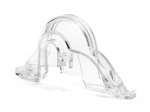 ABS PLASTIC TRANSPARENT MOTOR GEAR COVER 8290 FOR TRAXXAS 1/10 TRX-4 TRX-6 CRAWLER - RS-TRX8290/TC