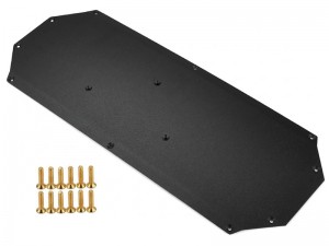 NYLON MAIN CHASSIS PROTECTION PLATE 2mm ARA-4300 FOR 1/7 ARRMA MOJAVE V3 6S BLX ARA7604V3T1 ARA7604V3T2 - RS-ARA4300/NY