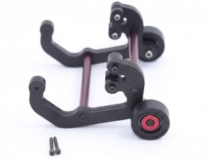 NYLON REAR WHEELIE BAR ARA320548A FOR 1/7 ARRMA MOJAVE V2 V3 6S BLX ARA7604V3T1 ARA7604V3T2 - RS-ARA320548A/BK