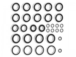 FULL COMPLETE BALL BEARING SET ARA610048 ARA610049 ARA610035  FOR ARRMA 1/5 KRATON OUTCAST 8S BLX EXB MONSER TRUCK - RS-BBSAR8S/BK