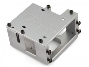 ALUMINUM 7075 ONE PIECE RECEIVER SERVO BOX ARA320553 FOR 1/5 ARRMA KRATON OUTCAST MONSTER 8S BLX - RS-ARA320553/BK