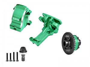 7075 ALLOY FRONT DIFF SET & UPPER BULKHEAD DIFF HOUSING FOR TRAXXAS 1/5 X-MAXX 6S 8S / X-Monster ... - XRT12KIT-G