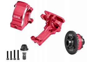 7075 ALLOY FRONT DIFF SET & UPPER BULKHEAD DIFF HOUSING FOR TRAXXAS 1/5 X-MAXX 6S 8S / X-Monster / XRT 8S - XRT12KIT-R