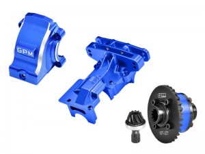 7075 ALLOY REAR DIFF SET & UPPER BULKHEAD DIFF HOUSING 7780 7727 7727R 7881 7791 FOR TRAXXAS 1/5 X-MAXX 6S 8S / X-Monster / XRT 8S - XRT13KIT-B