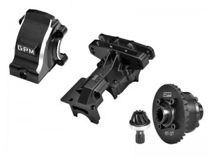 7075 ALLOY REAR DIFF SET & UPPER BULKHEAD DIFF HOUSING 7780 7727 7727R 7881 7791 FOR TRAXXAS 1/5 ... - XRT13KIT-BK