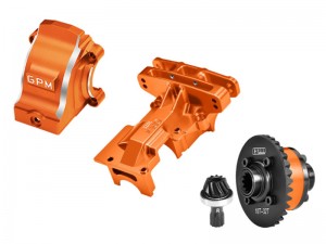 7075 ALLOY REAR DIFF SET & UPPER BULKHEAD DIFF HOUSING 7780 7727 7727R 7881 7791 FOR TRAXXAS 1/5 X-MAXX 6S 8S / X-Monster / XRT 8S - XRT13KIT-OR