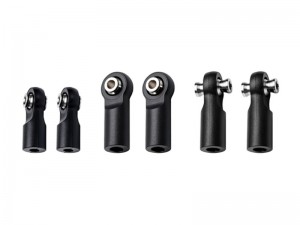 PLASTIC BALL ENDS For TXMS160S For TRAXXAS 1/10 MAXX 1.0 MONSTER  89076-4 - TXMS160S/BE-BK