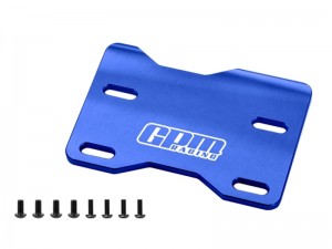 GPM SLE051 ALLOY FRONT MOUNTED HOBBYWING MAX6 CASTLE X8S For TRAXXAS 1/8 SLEDGE MONSTER 95076-4 - BLUE - SLE051-B